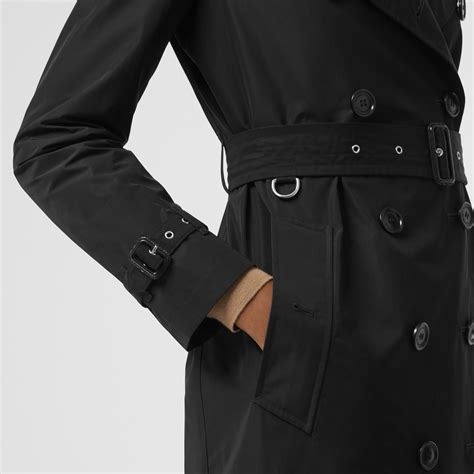 burberry trenchcoat aus taft mit abnehmbarer kapuze|burberry heritage trench coat.